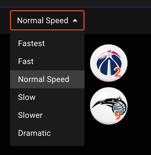 Reveal Speed Customization